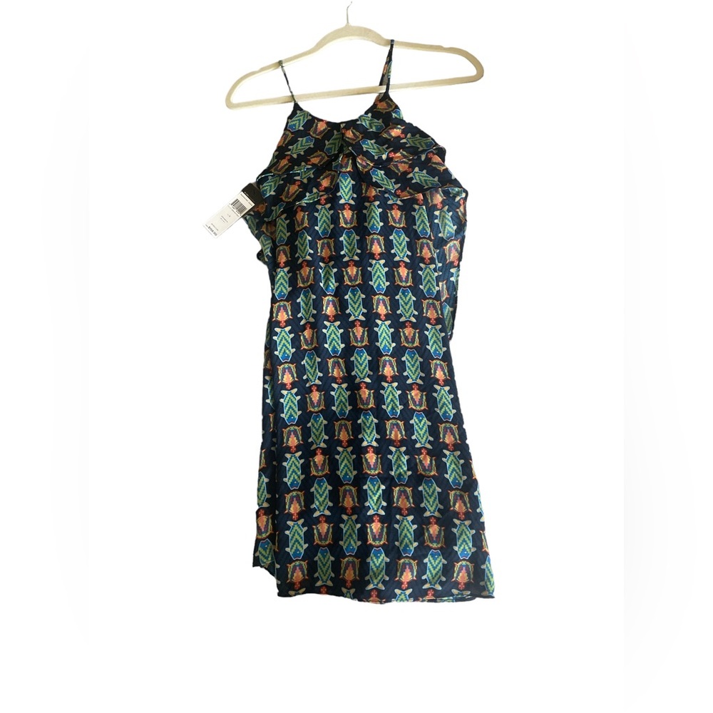 NWT BCBG MAXAZRIA FISH TURTLE DRESS SIZE SMALL